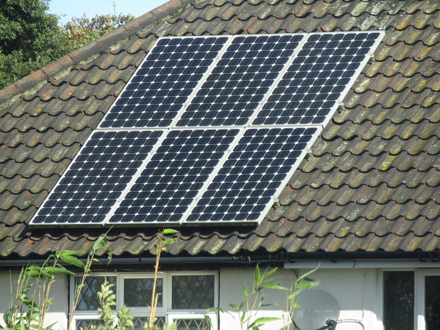 Rooftop solar panels